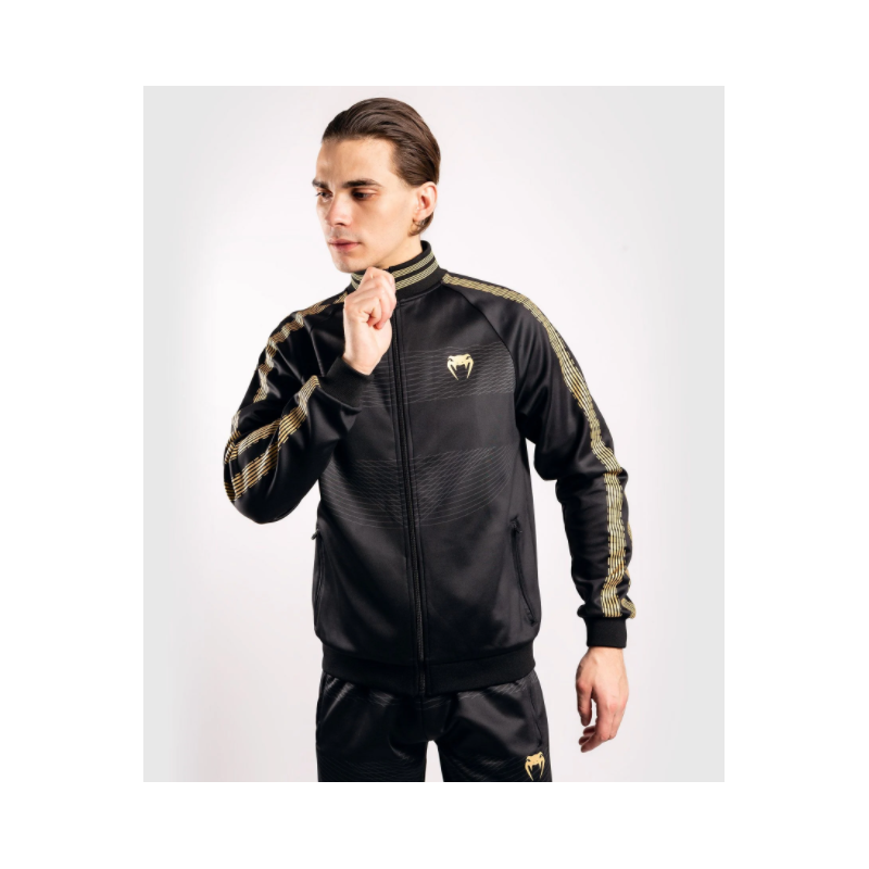 Club 182 Track Jacket-Black/Gold